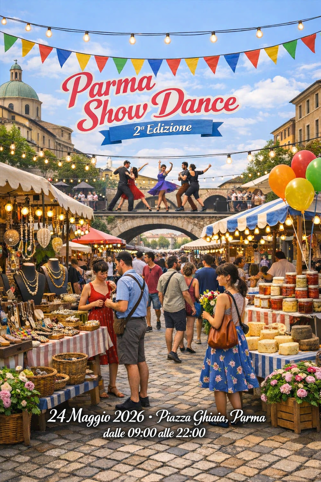 Parma Show Dance – 2ª Edizione – 26 maggio 2026 – Piazza Ghiaia, Parma